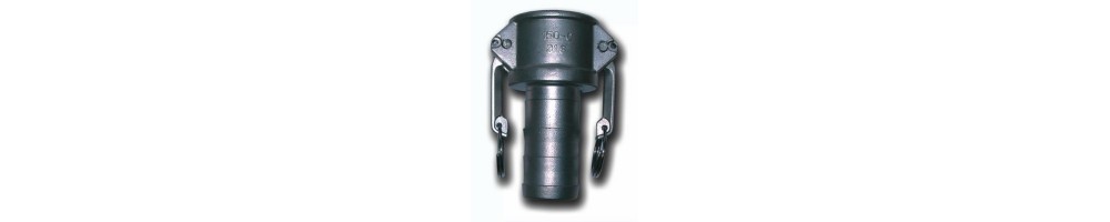 RVS Camlock met tule Type C